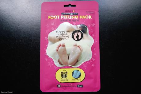 Kocostar Foot Peeling Pack Review