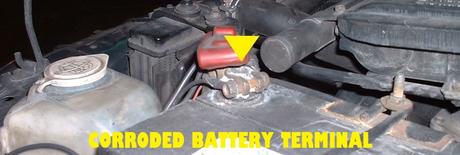 Corroded Battery Terminal