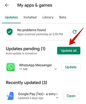 How To Update Facebook App on Your Smartphone? update-apps-in-play-store