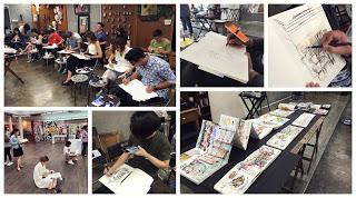 Moleskine On-Location Sketching Workshop Moleskine On-Location Sketching Workshop