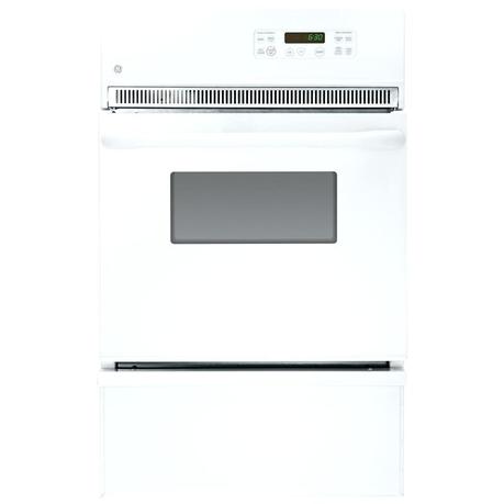 white ge oven profile single gas self cleaning wall with stora drawer