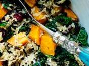 Autumn Wild Rice with Butternut Squash Kale Read
