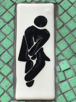 Toilet sign women