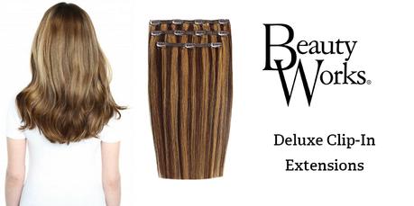 Beauty Works Deluxe Clip-In Hair Extensions