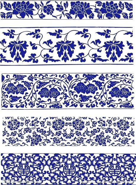 blue pattern china fabric and white porcelain patterns in