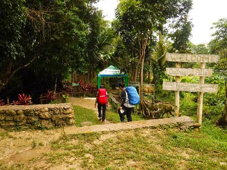 Dayhag Falls entrance