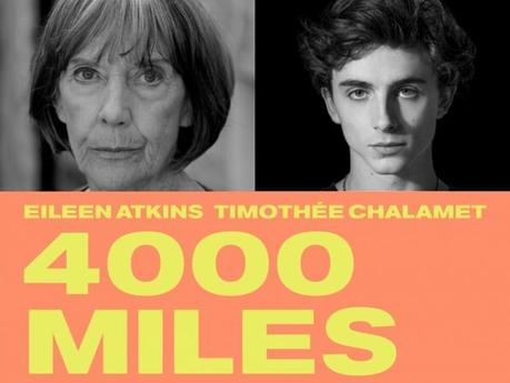Theatre: Timothée Chalamet and Eileen Atkins to star in 4000 Miles at the Old Vic