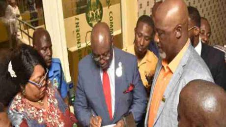 Kogi Election Violence: Melaye Presents 21 Video Evidence At INEC Office