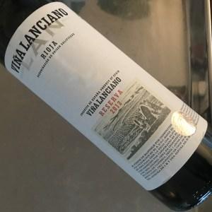 LAN Viña Luciano Reserva 2012 Rioja wine.