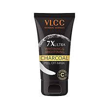 VLCC 7X Ultra Whitening & Brightening Charcoal Peel Off Mask