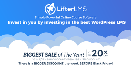 {Updated} | LifterLMS Black Friday Deals 2019 | Get Upto 20% Off
