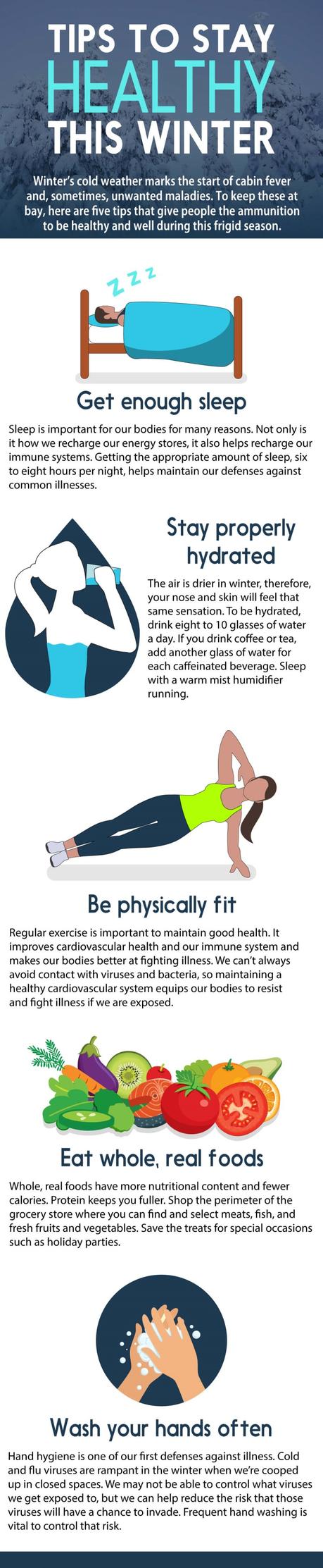 Tips To Stay Healthy In This Winter Season [Infographics]