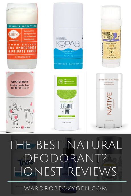 Natural Deodorants Review (Including one for Lume)