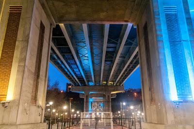 Night and Day: Hoboken's  14th Street Viaduct