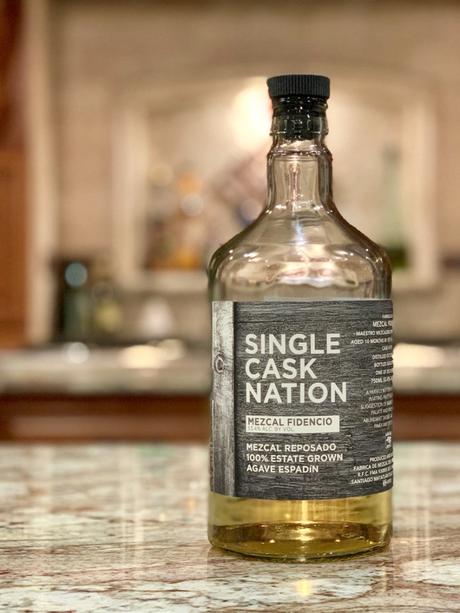 A Review of a 10 Month Old, Cask Strength, Bourbon Barrel Aged, Fidencio Mezcal from Single Cask Nation