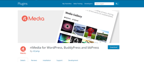 rtMedia for BuddyPress rtMedia for BuddyPress