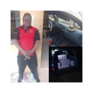 Anglican Church Knight Caught During Robbery Operation In Lagos (Photos)