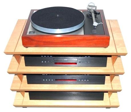 record player rack stand hi racks isolation table turntable wall