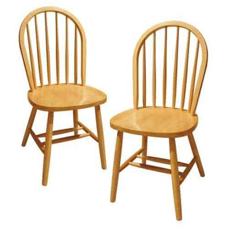 Winsome Wood Windsor Chair - 400 lb weight capacity dining chairs