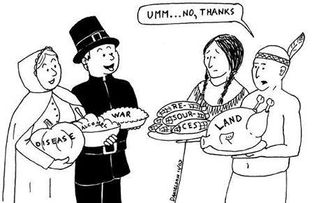Image result for native american thanksgiving cartoons