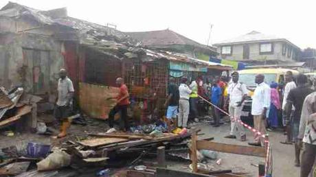 Two Dead, 23 Others Severely Burnt In Lagos Gas Explosion (Graphic Photos)