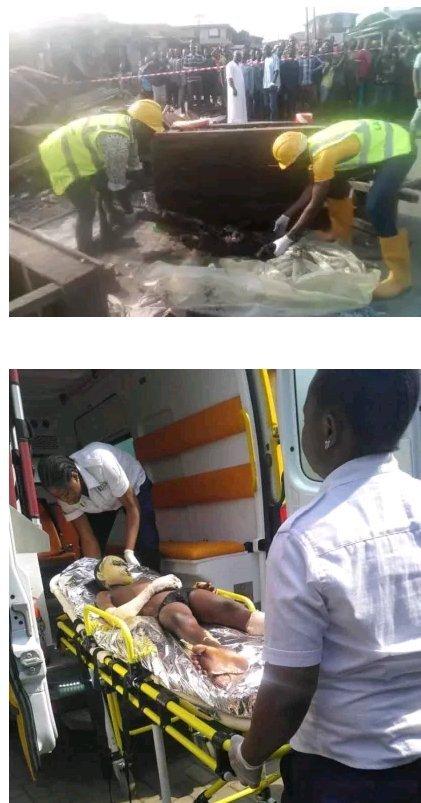 Two Dead, 23 Others Severely Burnt In Lagos Gas Explosion (Graphic Photos)