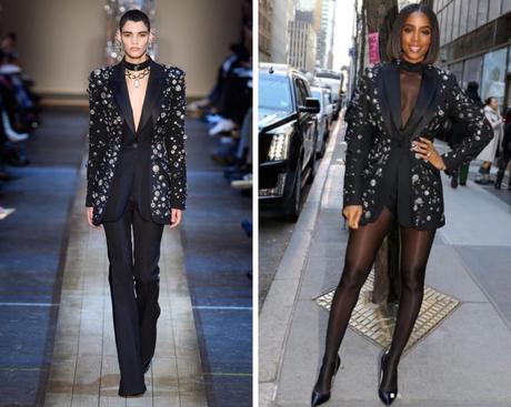 Kelly Rowland In Alexander McQueen For Today Show Visit