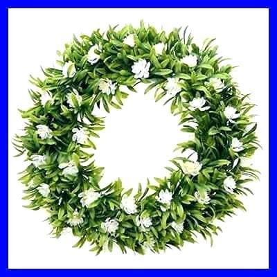 indoor floral wreaths decorating with plants book front door artificial flowers garland for