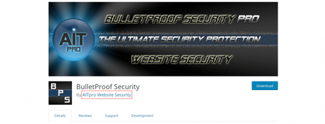 WordPress Firewall plugin bulletproof