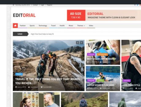 Top Rated WordPress News Magazine Themes create blogging website