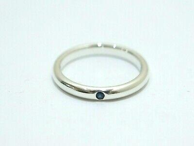 tiffany stacked rings decorating pumpkins with vinyl co sterling silver blue sapphire stacking ring size 6