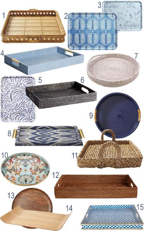 Get the Look: California Coastal Serving Trays