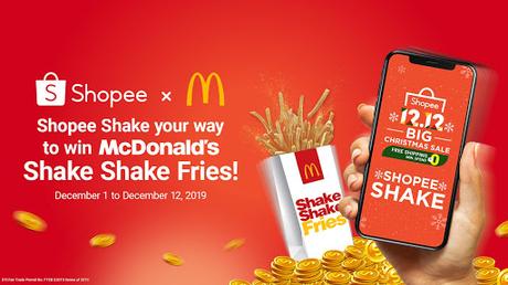 Get a chance to win Shake Shake Fries with Shopee Shake Get a chance to win Shake Shake Fries with Shopee Shake
