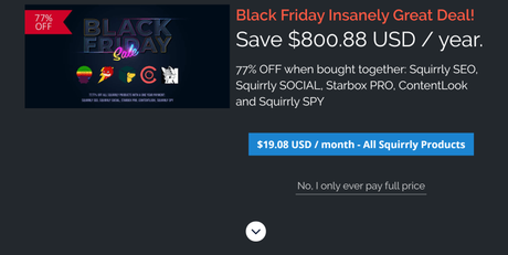 {Lastest} Squirrly Black Friday Deals 2019 | Get 77% OFF Discount Code