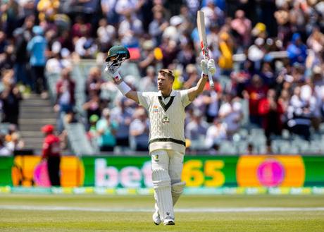 grilled at Adelaide ~ David Warner magic !!