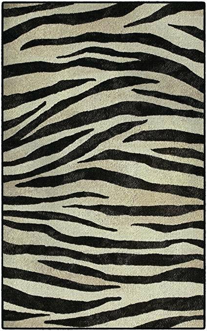 brumlow mills rugs kitchen rug zebra stripes animal