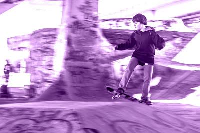 SK8er's gotta fly now