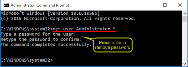 How to Reset Windows 10 Administrator Password if Forgotten