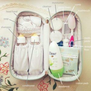 Travel Essentials for Women: Toiletries