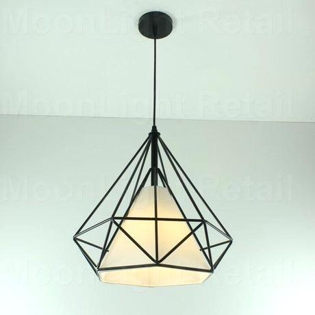 lamp shades modern all vintage industrial retro loft cage fabric ceiling shade pendant