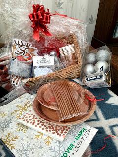 Product promotion - a party in a hamper for a  winter 'summer house'