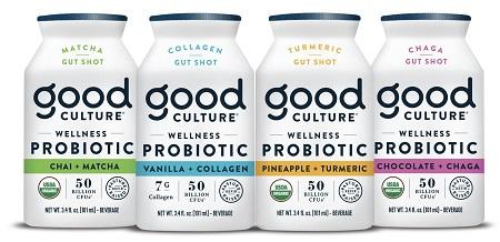 Dairy Aisle Pioneer Good Culture® Launches Wellness Probiotic Gut Shots