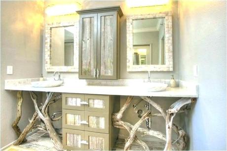 tropical bathroom mirror wall vanities