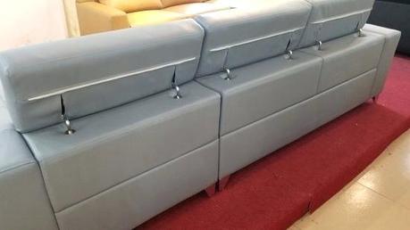 leather sofa used set price in india made china reception office