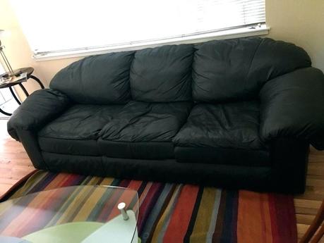 leather sofa used sale toronto dark green