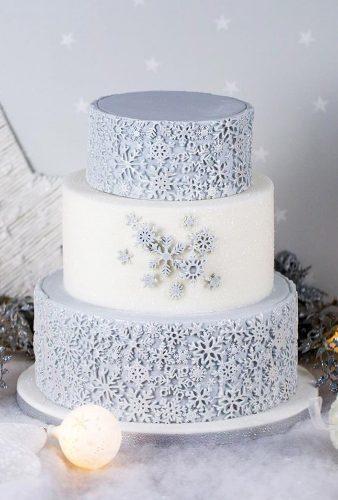 winter wedding cakes silver snoflake cake karen davies sugarcraft