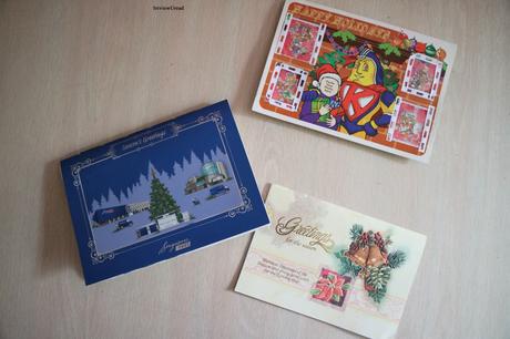3 ways to use your Old Christmas Greeting Cards