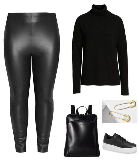 How to Style Faux Leather Leggings