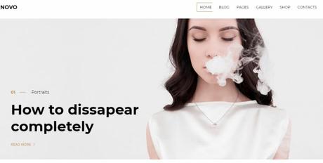 Best 59 Photography WordPress Themes Of 2020 Novo - Photography
