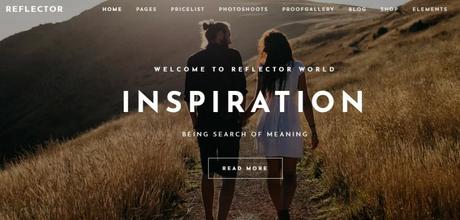 Best 59 Photography WordPress Themes Of 2020 Reflector - Photography